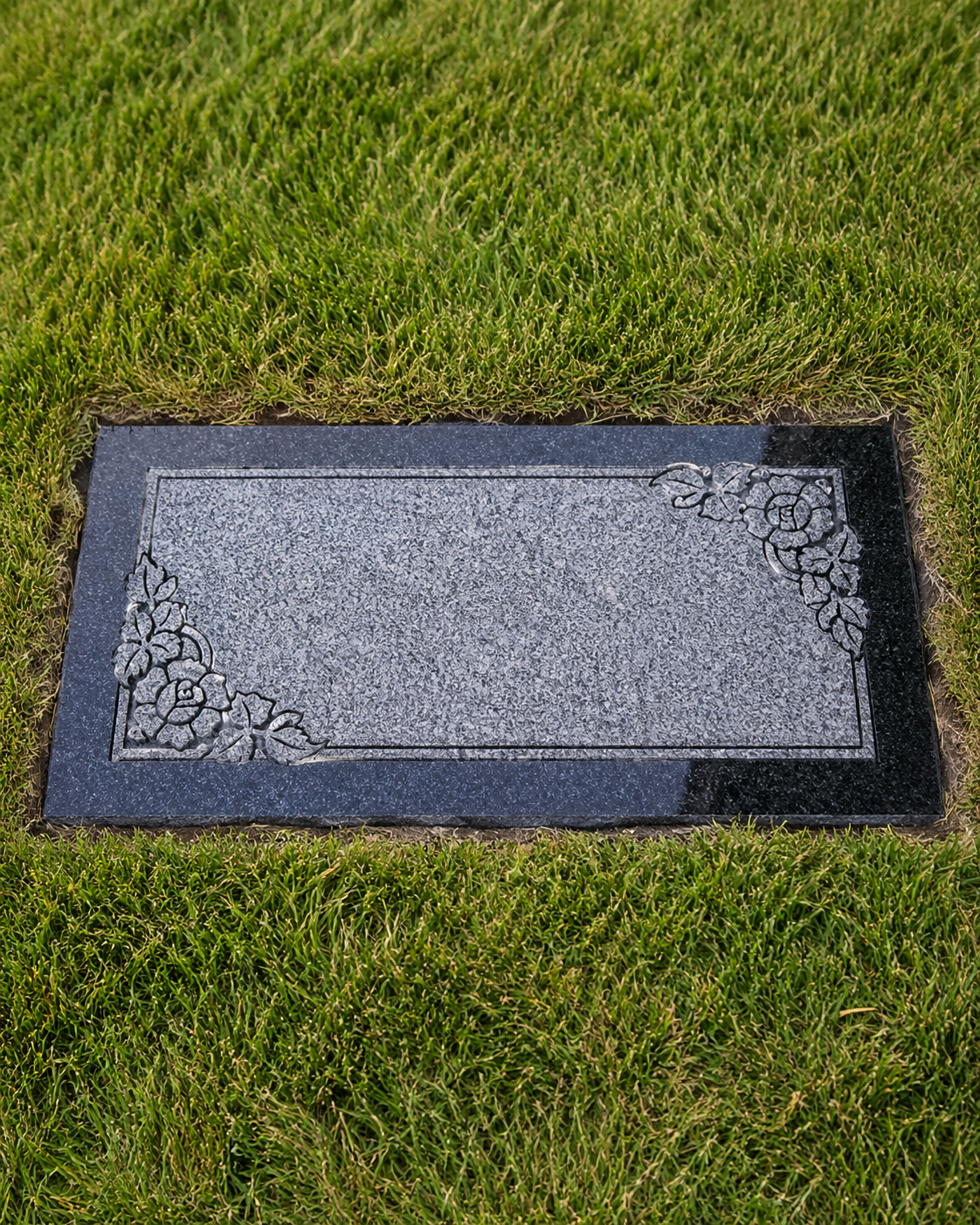 Granite Grave Marker hand-carved by Couple Marker Shop in NJ — image 5